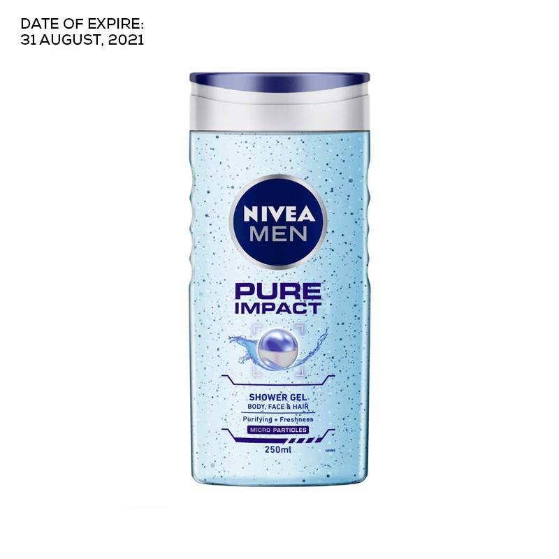 Nivea Men Shower Gel Pure Impact 250ml | Kablewala Bangladesh Nivea Men Shower Gel Pure Impact 250ml | Kablewala Bangladesh