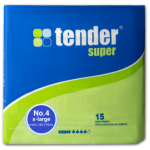 Tender Adult Diaper-Extra Large 15pcs