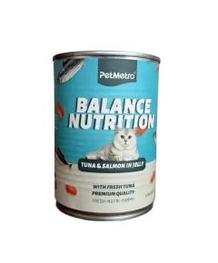Petmetro Balance Nutrition Tuna Salmon Can Food 450 gm
