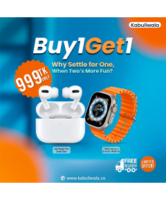 Airpods 2nd Generation & Smart watch (Combo Offer)