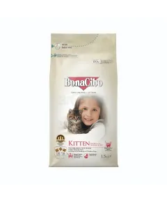 Bonacibo Kitten Chicken & Rice With Anchovy 1.5 KG