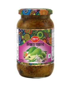 PRAN Pickle Mixed 400 g Glass Jar