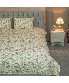 Spring Serenity Print Bedsheet – Cream