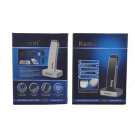 Kemei KM-619 Rechargeable Electric Hair Clipper Beard Trimmer, 4 image