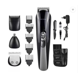 Kemei Rechargeable km-600 Multi-functional 11 in 1 Grooming Kit Shaver & Trimmer, 5 image