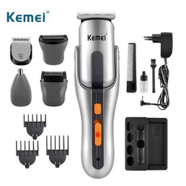 Kemei KM 680A 8 in 1 Rechargeable Shaver & Trimmer, 2 image