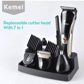 Kemei KM-590A 7-in-1 Rechargeable Shaver and Trimmers