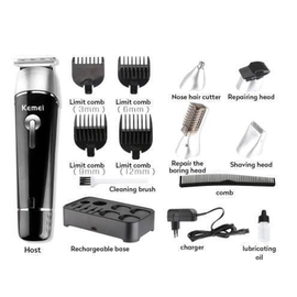 Kemei KM-1015 Professional Hair Clipper 5 In 1