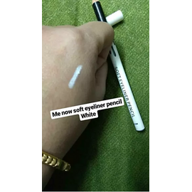 MENOW Soft EYELINER Pencil Kajal- White, 2 image