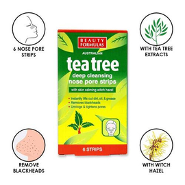 Tea Tree Deep Cleansing Nose Pore Strips