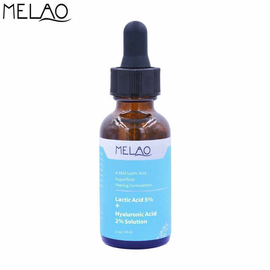 MELAO Lactic 5%  Acid+Hyaluronic 2% Acid Facial Serum