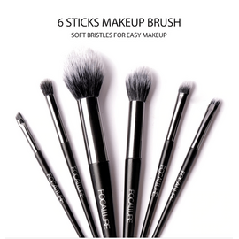 FOCALLURE MAKEUP BRUSHES 6PCS KIT