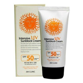 3w Clinic Intensive UV Sunblock Cream -70ml
