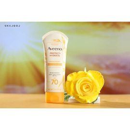 Aveeno Protect + Hydrate Face Sunscreen Lotion with SPF 70 -(85 gm)