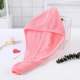 Women Twist Dry Shower Microfiber Hair Wrap Towel