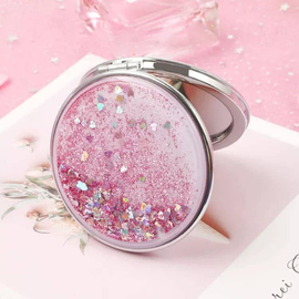 Mini Glitter Beautiful Mirror, 3 image