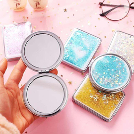 Mini Glitter Beautiful Mirror, 4 image