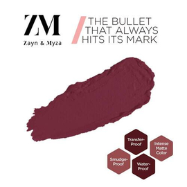 Zayn & Myza Transfer-Proof Power Matte Lipstick - Cherry Nectar, 2 image