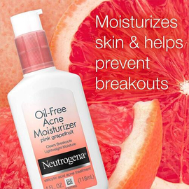 Neutrogena Oil Free Acne Facial Moisturizer with.5% Salicylic Acid Acne Treatment, 4 image