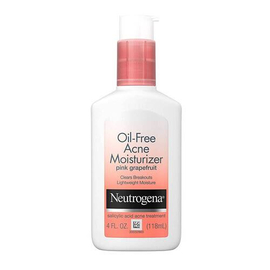 Neutrogena Oil Free Acne Facial Moisturizer with.5% Salicylic Acid Acne Treatment