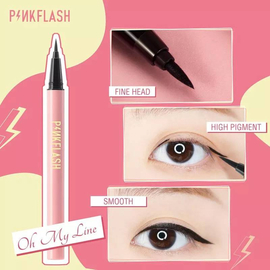 Pink Flash  E01 Lock All Day Eyeliner (Black), 2 image