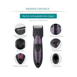 PRITECH PR-1040 Rechargeable Hair Clipper Scissors Waterproof Hair Trimmer, 3 image