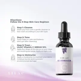 Lilac Vitamin C Serum 10% 30ml, 2 image