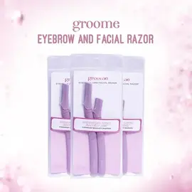 Groome Eyebrow and Facial Razor (Pack of 2pcs), 3 image