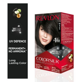 Revlon Colorsilk Hair Color - Soft Black-1WN