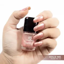 Nirvana Color Glitter Nail Enamel  Hold Me -24