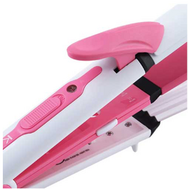 Kemei KM 1213 - 3 in 1 Professional Hair Straightener Wave Curler, 2 image