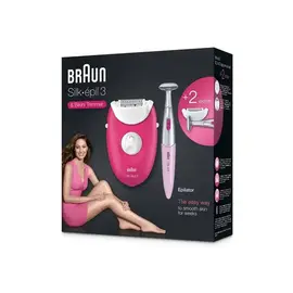 Braun Silk-Epil 3 SE3-420 Epilator Bikini Trimmer For Women, 7 image