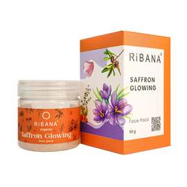 Ribana Saffron Glowing Facepack 50 gm