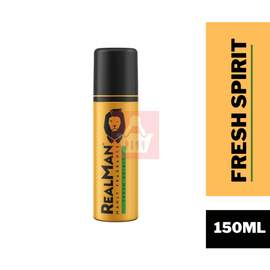 Realman Body Spray For Men Fresh Spirit 150ml