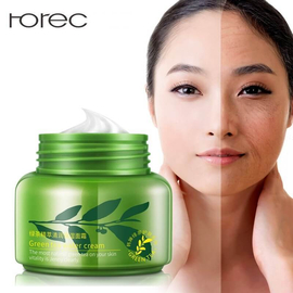 ROREC Green Tea Water Essence Moisturiser Cream - 50gm, 2 image