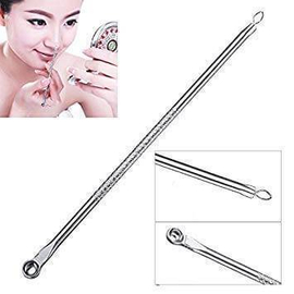 Blackhead Remover Tool Acne Pimple Spot Extractor Pin - Silver