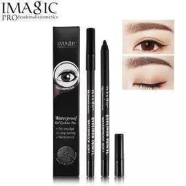 IMAGIC Eye Makeup Waterproof Eyeliner Pencil Gel Black KAJAL, 3 image