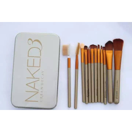 Naked3 12 Pieces Make Up Brush Set, 2 image