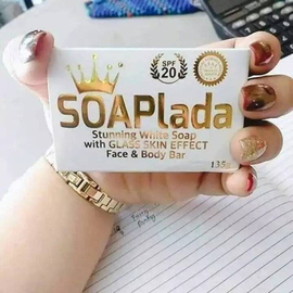 SOAPLada Stunning White Soap With Glass Skin Effect