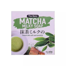 The Bonz Matcha Milky Soap, 3 image