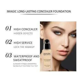 IMAGIC Full Coverage Foundation-Buff Beige, 3 image