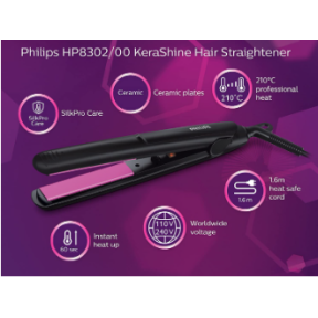 Philips HP 8303/06 Hair Straightener | Kablewala Bangladesh Philips HP 8303/06 Hair Straightener | Kablewala Bangladesh