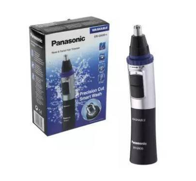Panasonic ER-GN30-K Washable Nose Ear Facial Hair Eyebrows Trimmer