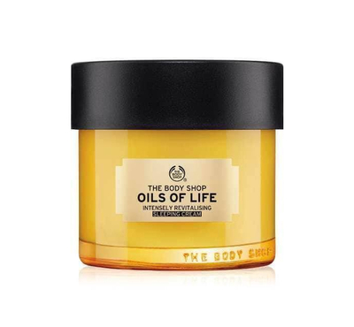 The Body Shop Oils Of Life Intensely Revitalising Sleeping Cream (80ml)