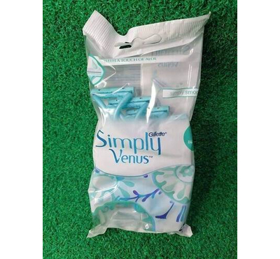 Gillette Simply Venus Disposable 4 Razor For Women