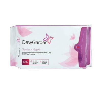 DewGarden Sanitary Napkin Comfortable and Healthy 10 Pads