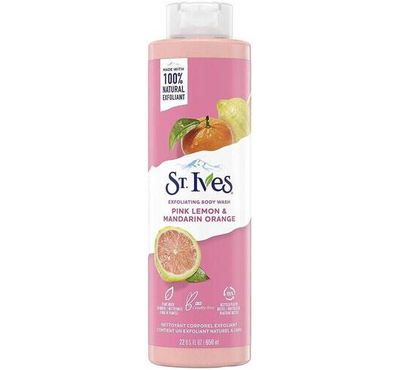 St. Ives Body Wash for sensitive skin Pink Lemon & Mandarin Orange 650ML
