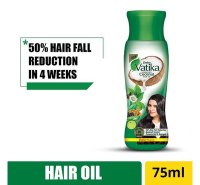 Dabur Vatika Enriched Coconut Hair Oil 75 ml