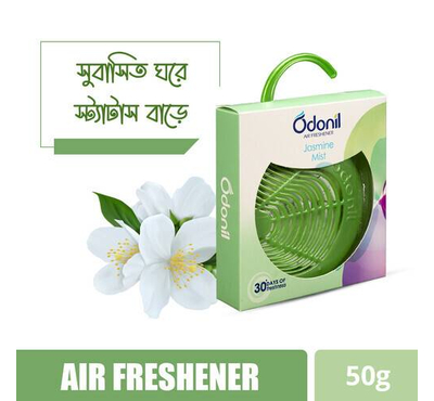Odonil Natural Air Freshener Block Jasmine Mist Hanger 50 gm