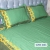 Green Applique Bedsheet, 3 image